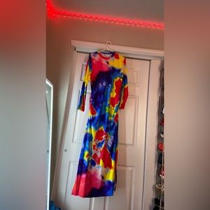 A beautiful colorful dress